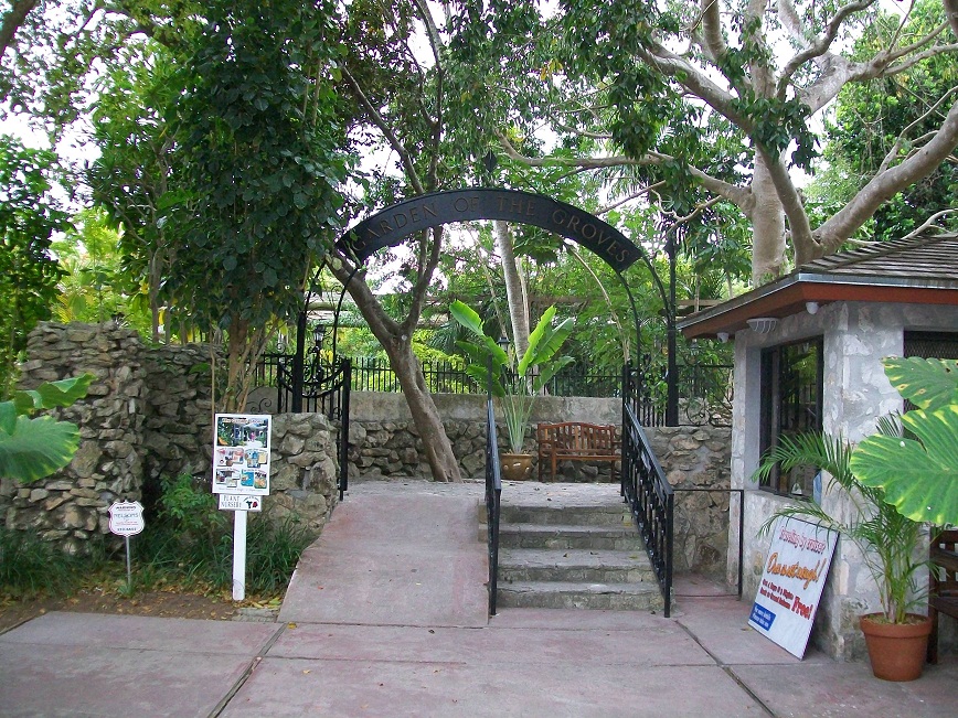 picture of the entry arch